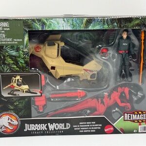Jurassic World Legacy Collection Helicopter Set